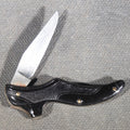 Lot 214 - Antique Union Lumber Co. Advertising Folding Pocket Knife with Shoe-Shaped Handle, 1-7/8" L