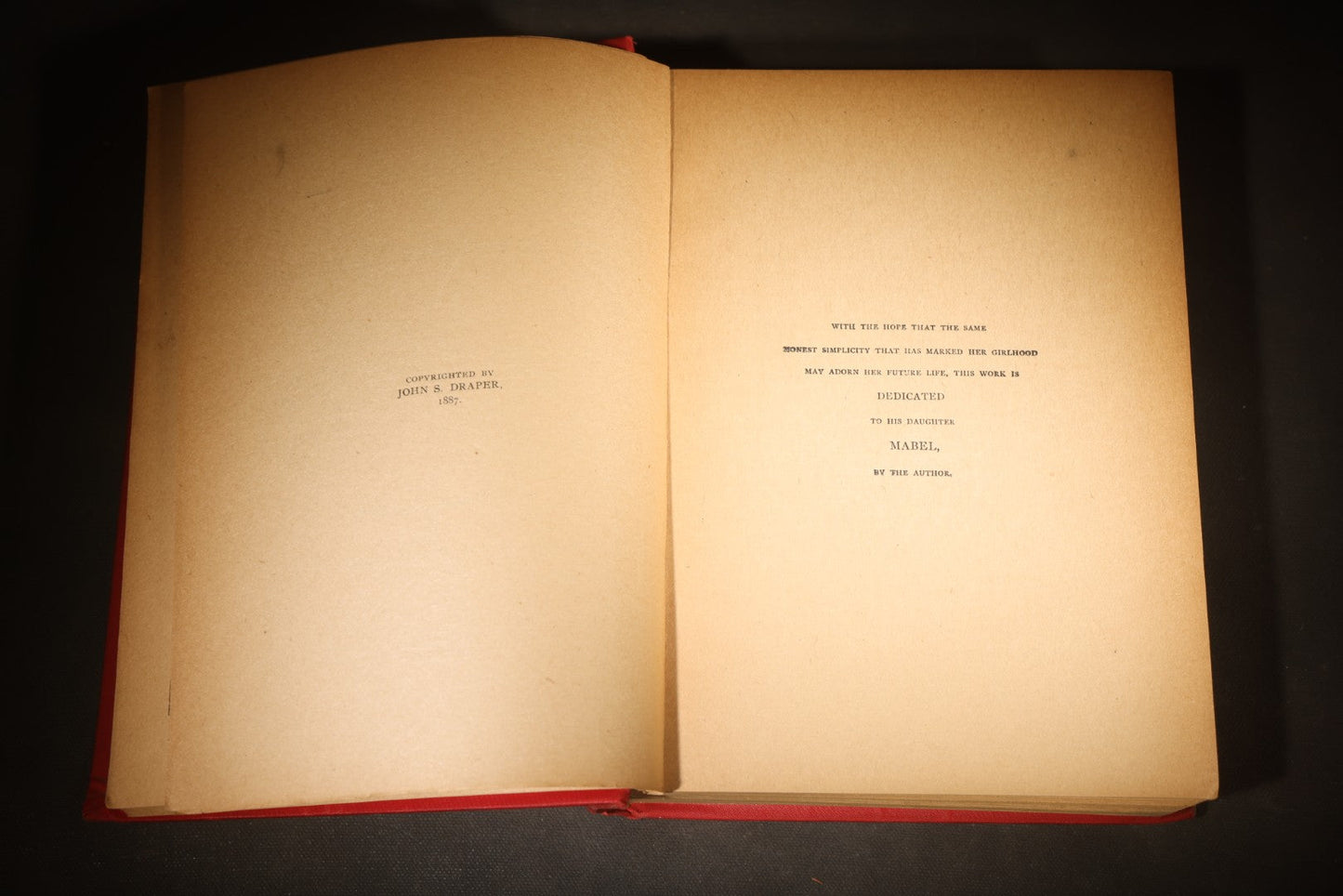 "Shams; or, Uncle Ben's Experience with Hypocrites" Antique Book by John S. Draper, Published by John E. Potter & Co., Ltd., Chicago, Illinois, 1887