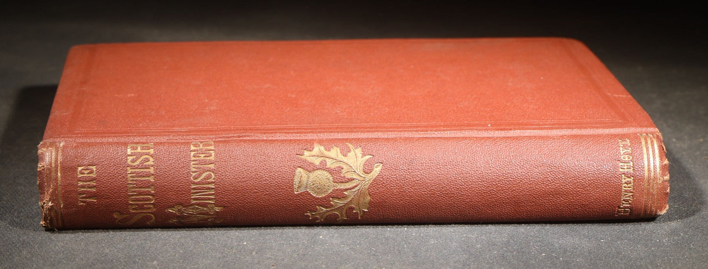 "The Scottish Minister" Antique Religious Book from the Religious Tract Society, London, Published by Henry Hoyt, Boston, Massachusetts