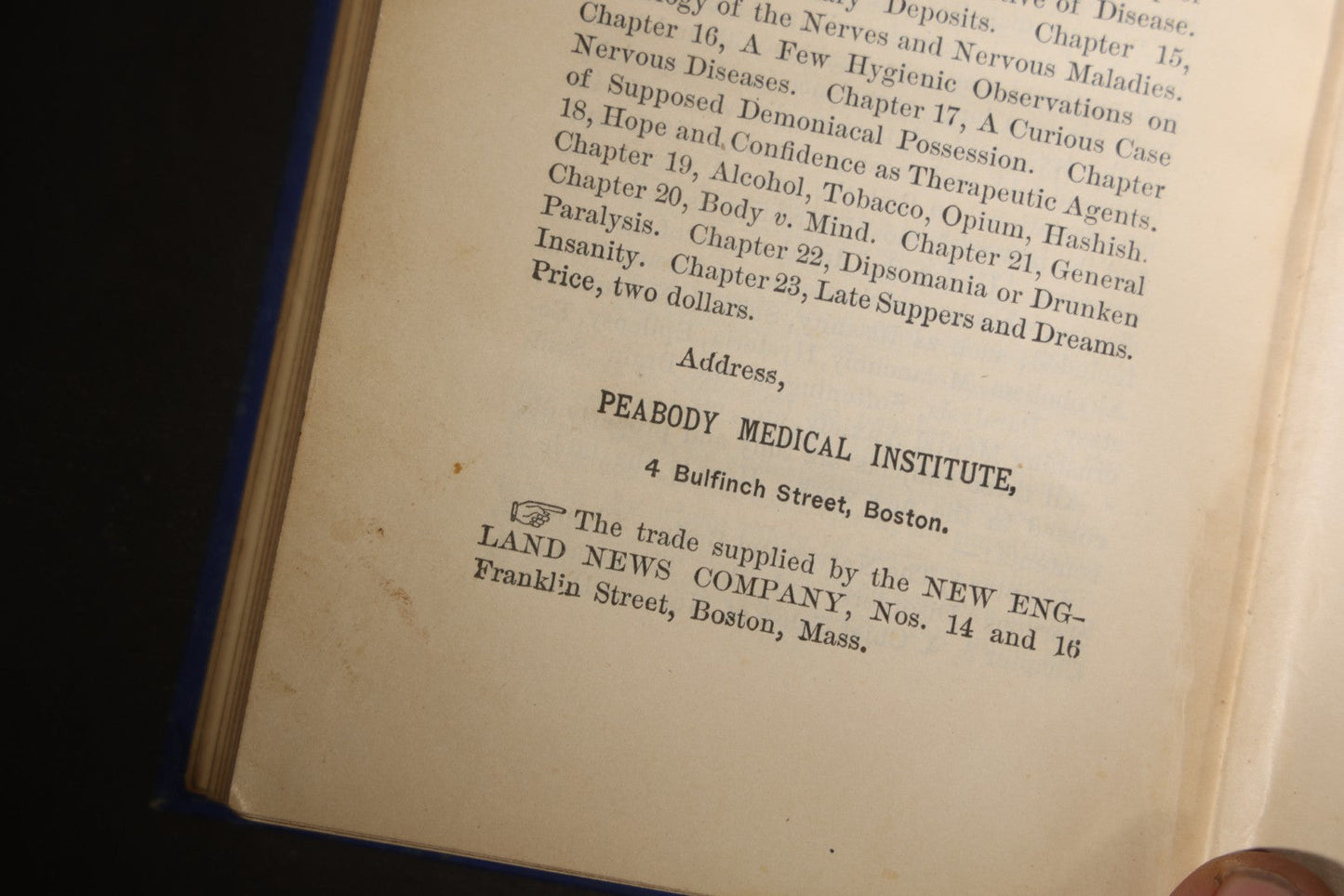 "The Science of Life; or, Self-Preservation" Antique Medical Book by George Howard Jones, M.D., with Fold-Out National Medical Association Resolution, Published by the Peabody Medical Institute, Boston, Massachusetts, 1881