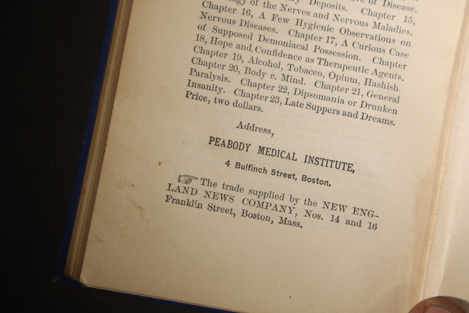 "The Science of Life; or, Self-Preservation" Antique Medical Book by George Howard Jones, M.D., with Fold-Out National Medical Association Resolution, Published by the Peabody Medical Institute, Boston, Massachusetts, 1881