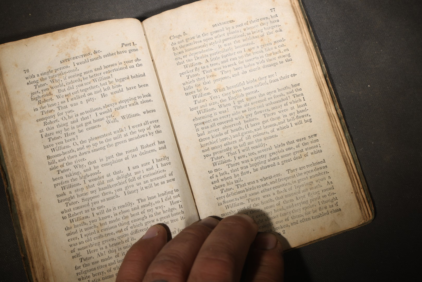 "Introduction to the English Reader" Antique Prose and Poetry Book by Lindley Murray, Published by E. H. Flint, Cincinnati, Ohio, 1833