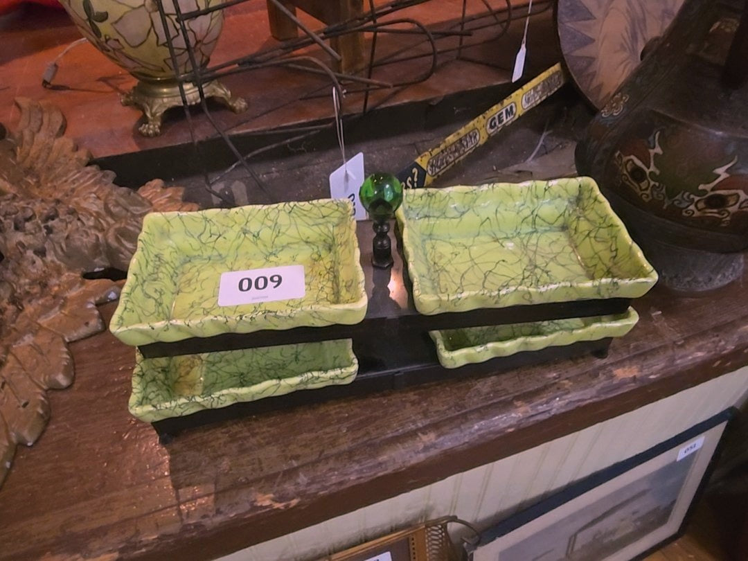 mid-century condiment tray
