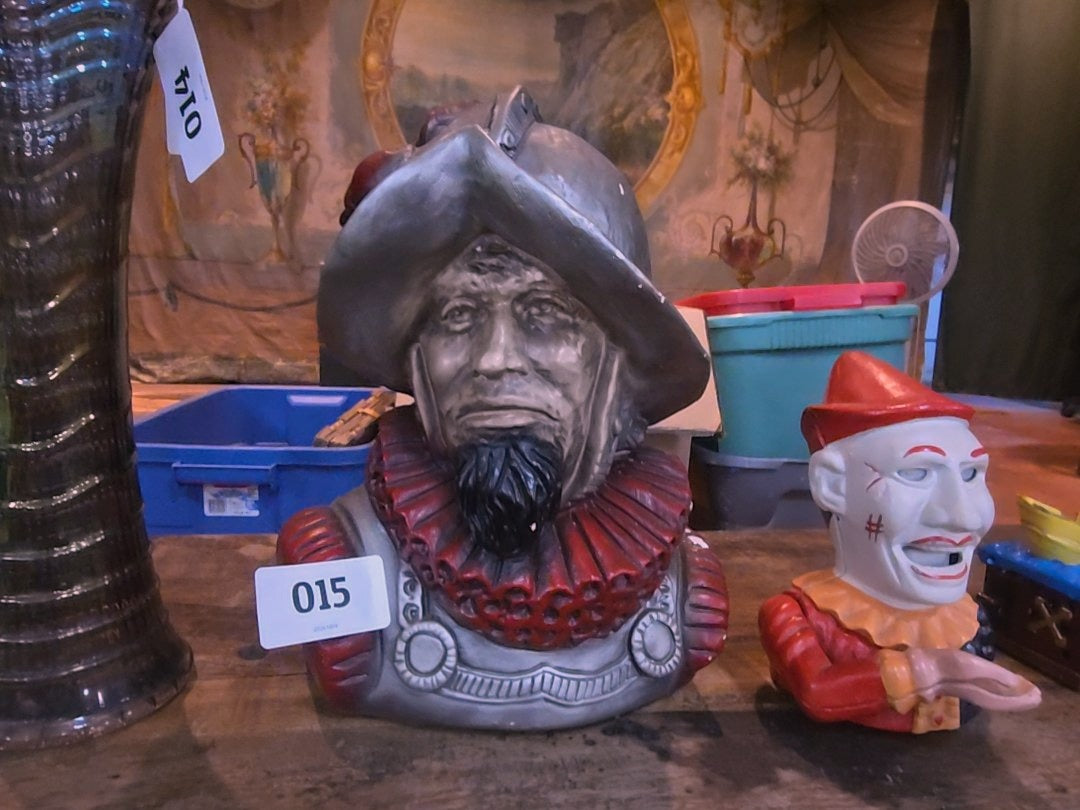 Conquistador sculpture