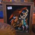 Lot 020 - Mexican Velvet Painting of Matador