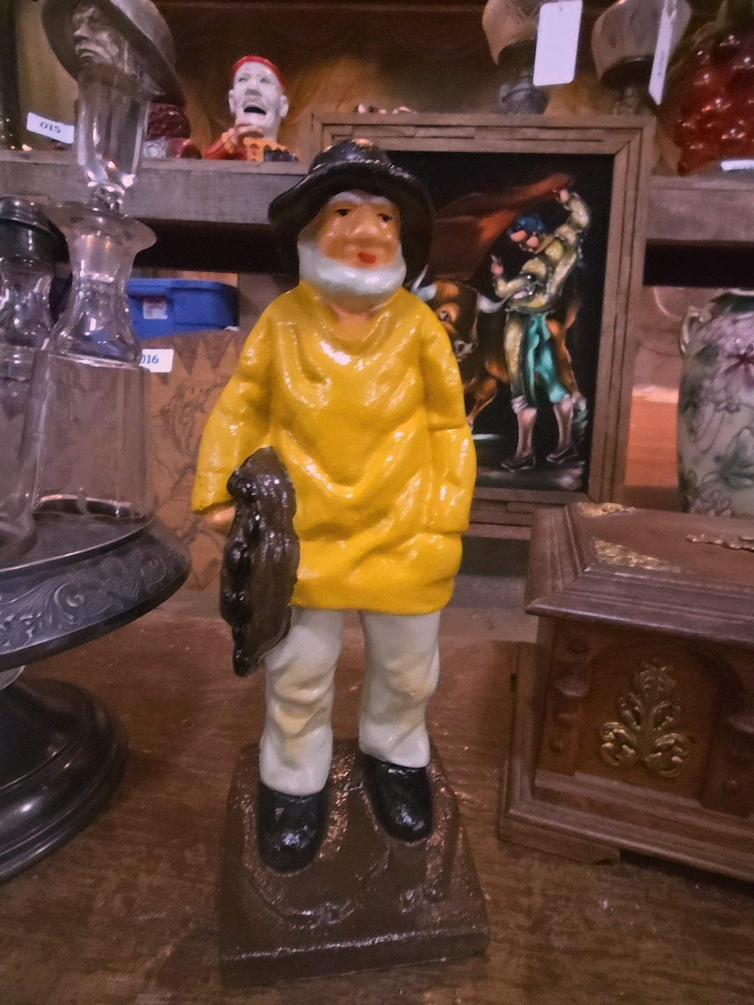 reproduction cast iron sailor door stop