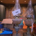 Lot 024 - Kerosene Lamp with Figural Base with Face