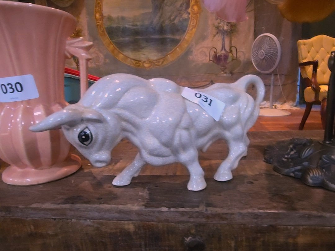 muscular Bull sculpture, made in Japan