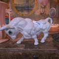 Lot 031 - Muscular Bull Sculpture, Made in Japan