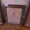 Lot 049 - Vintage Embroidery with Bear