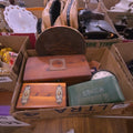Lot 059 - Fox Lot of Smalls Including Gibson Girl Pyrography and Wooden Boxes