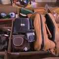 Lot 067 - Box Lot with Cameras