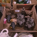 Lot 068 - Box Lot with Bookends
