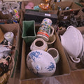 Lot 071 - Box Lot with Miscellaneous Ceramics