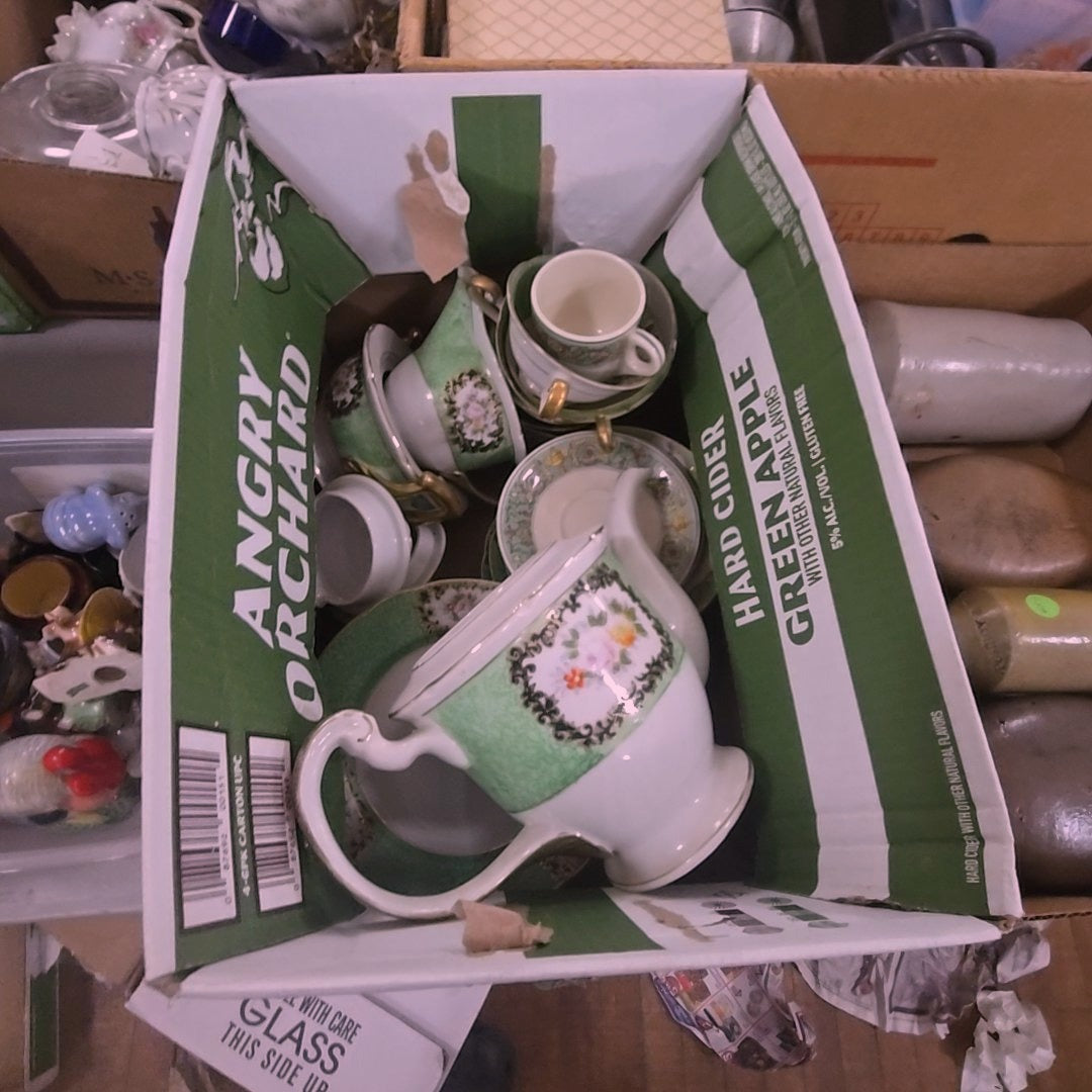 box lot of China