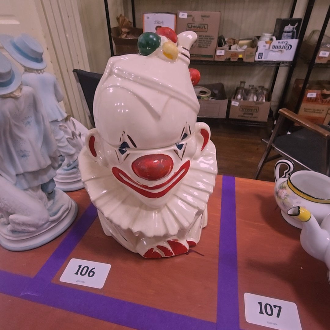 McCoy clown cookie jar