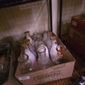 Lot 129 - Box Lot of Milk Bottles