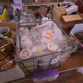 Lot 143 - Crate with Milk Bottles