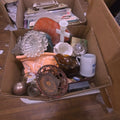 Lot 156 - Box Lot with Miscellaneous Glassware and Ceramics