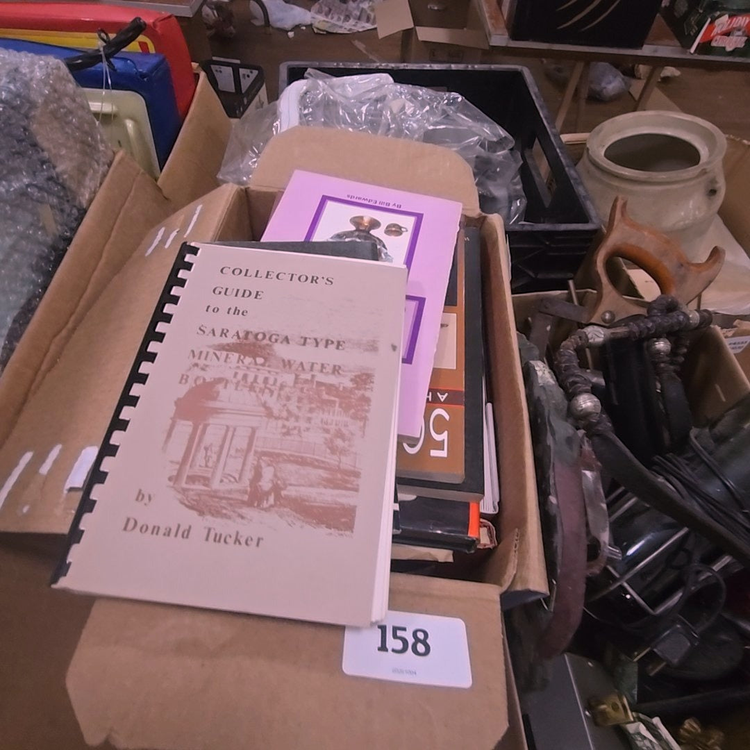 Boxlot of collectibles books