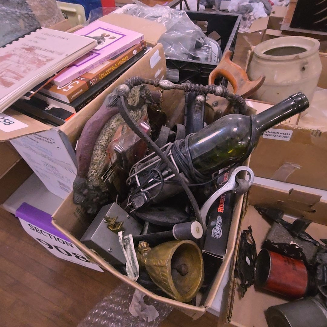 box lot of miscellaneous