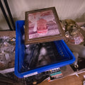 Lot 204 - Box Lot of Baseball Collectibles Including Signed Photo and Balls