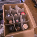 Lot 233 - Box Lot of Milk Bottles