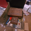 Lot 246 - Box Lot of Jewelry and Jewelry Boxes