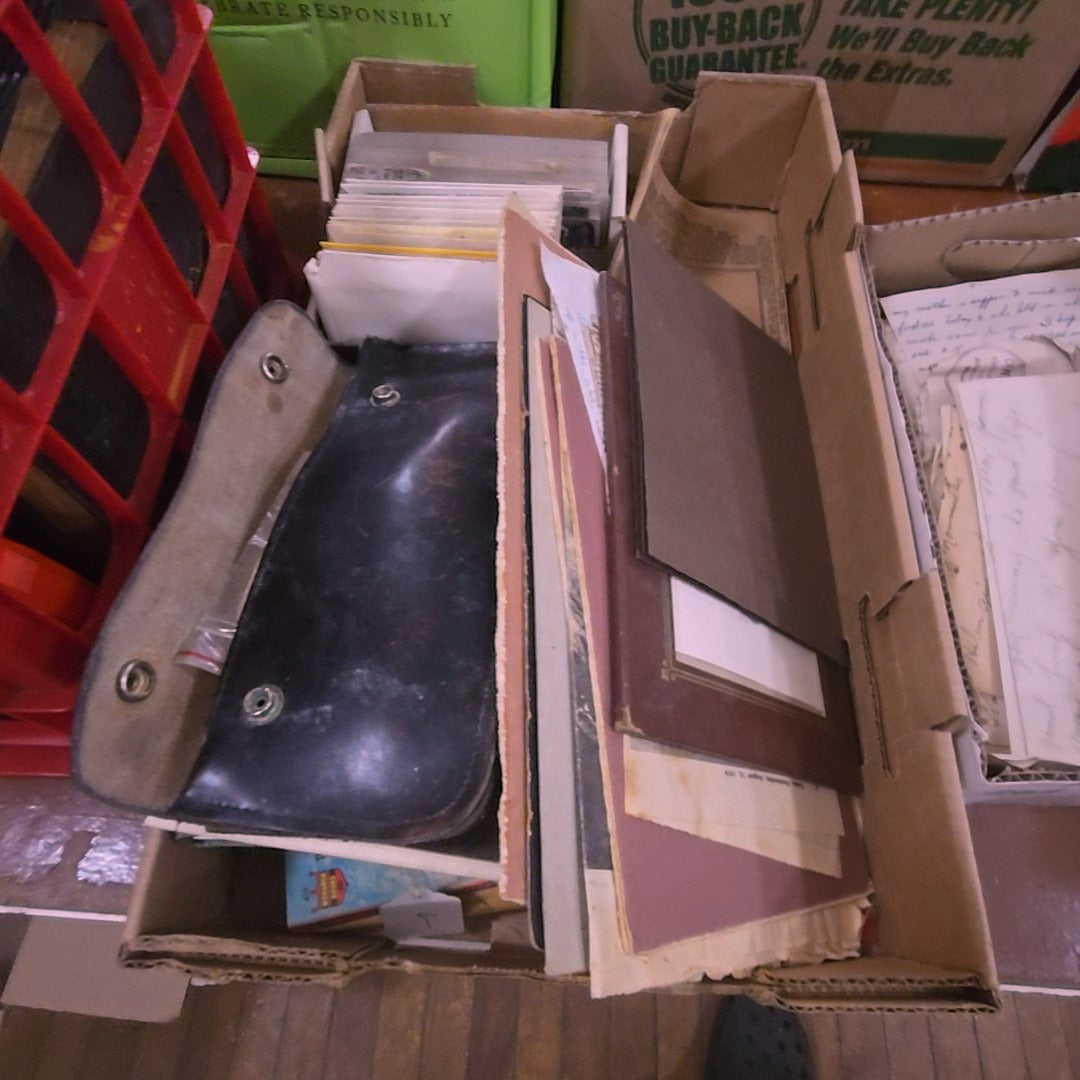 Box lot of ephemera