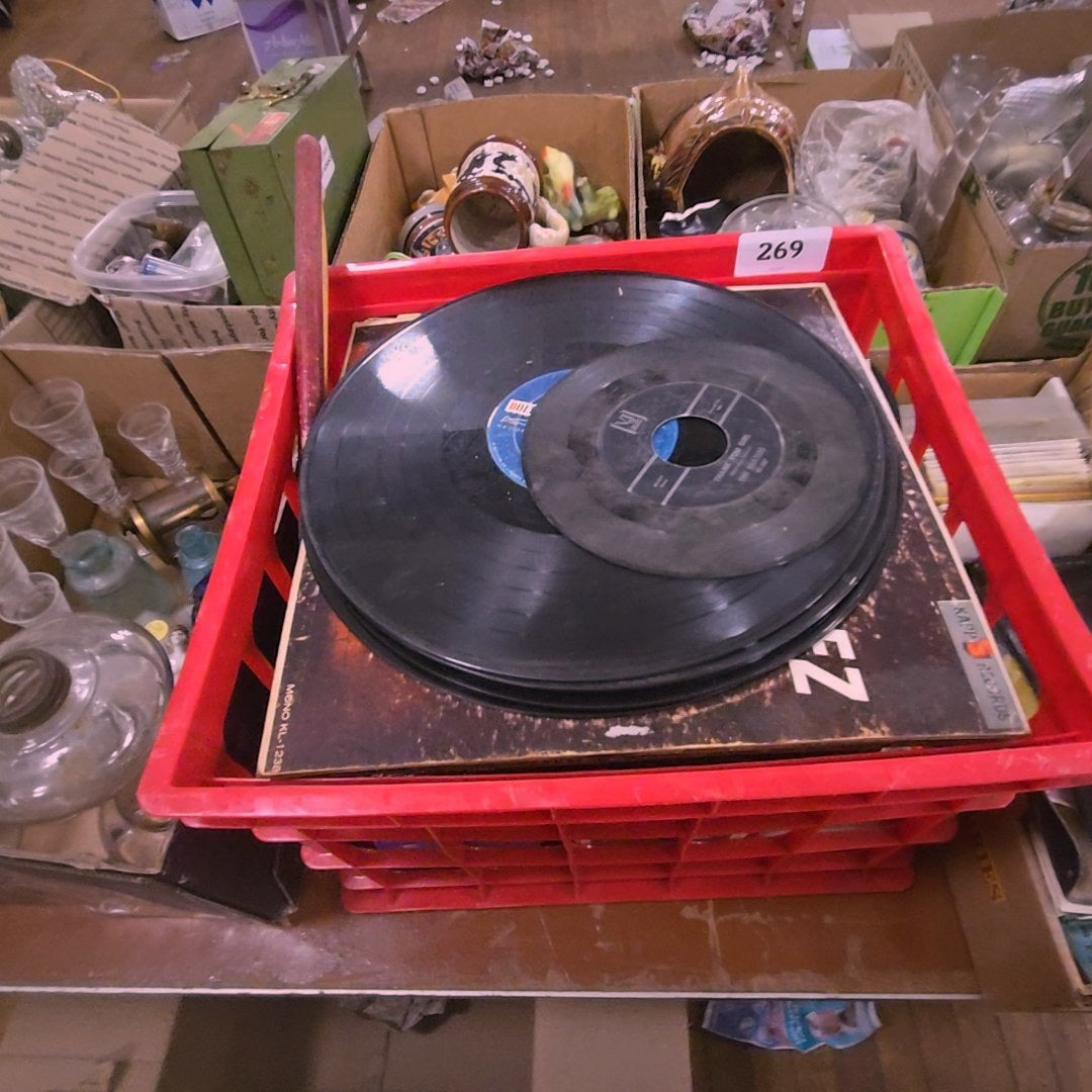 crate lot of Records