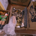 Lot 280 - Box Lot with Claw Feet and and Nudie Stanhope