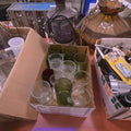 Lot 284 - Fox Lot with Glass Cups and More