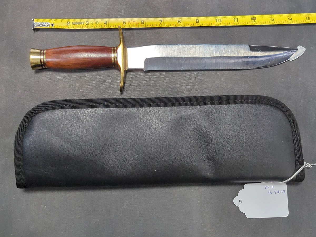 J.N. Cooper Replica of a Randall #1 Fighter Knife with Zippered Case