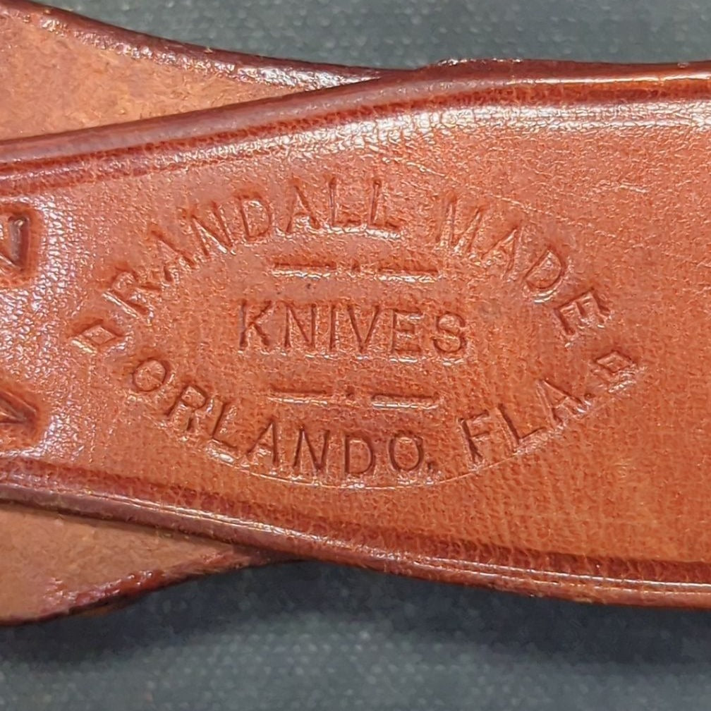 Randall Made Model 7 Knife with Leather Sheath and Case