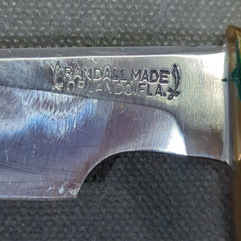 Randall Made Model 7 Knife with Leather Sheath and Case