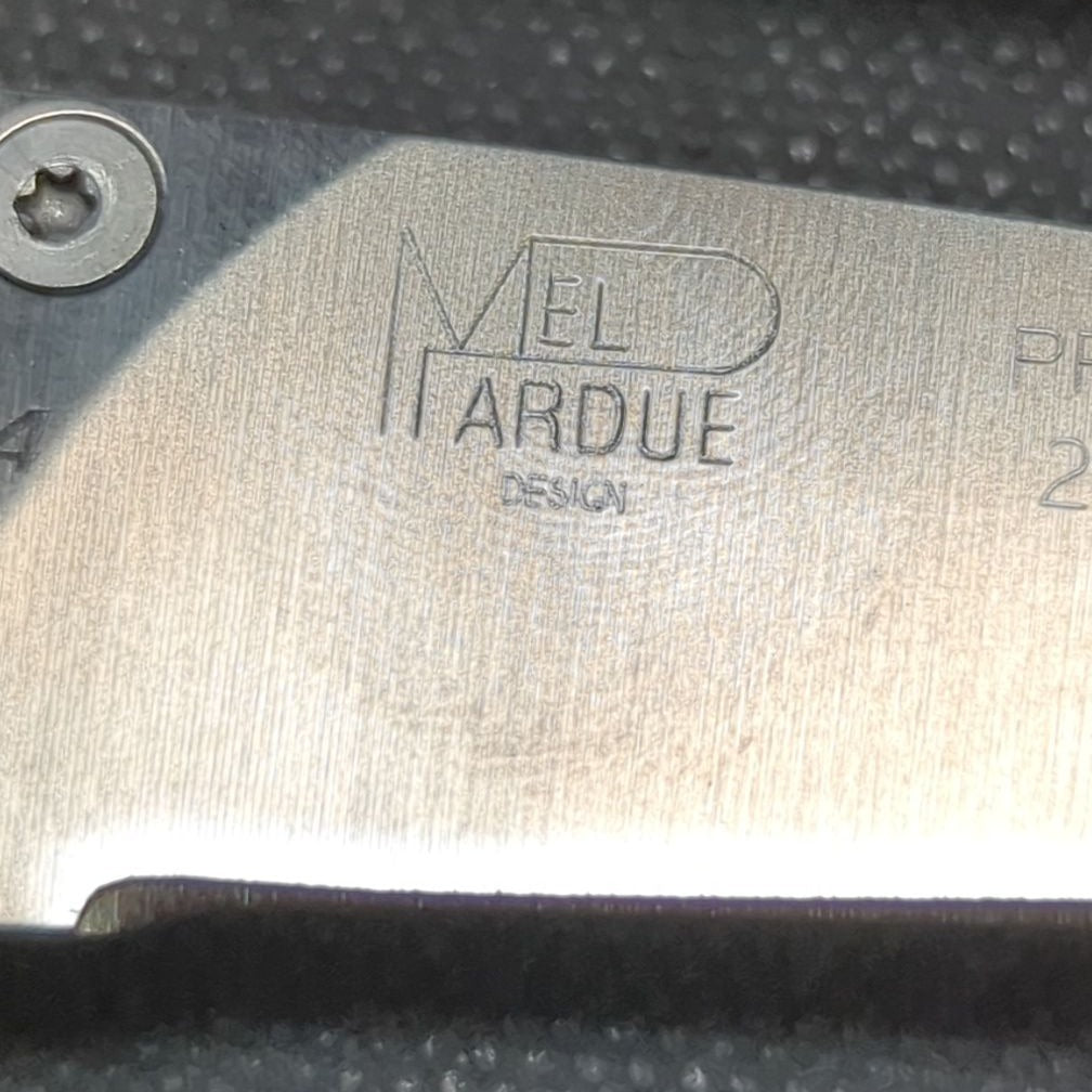 Benchmade Mel Pardue Design Folding Knife, ATS-34 Blade, Prototype 27 of 50