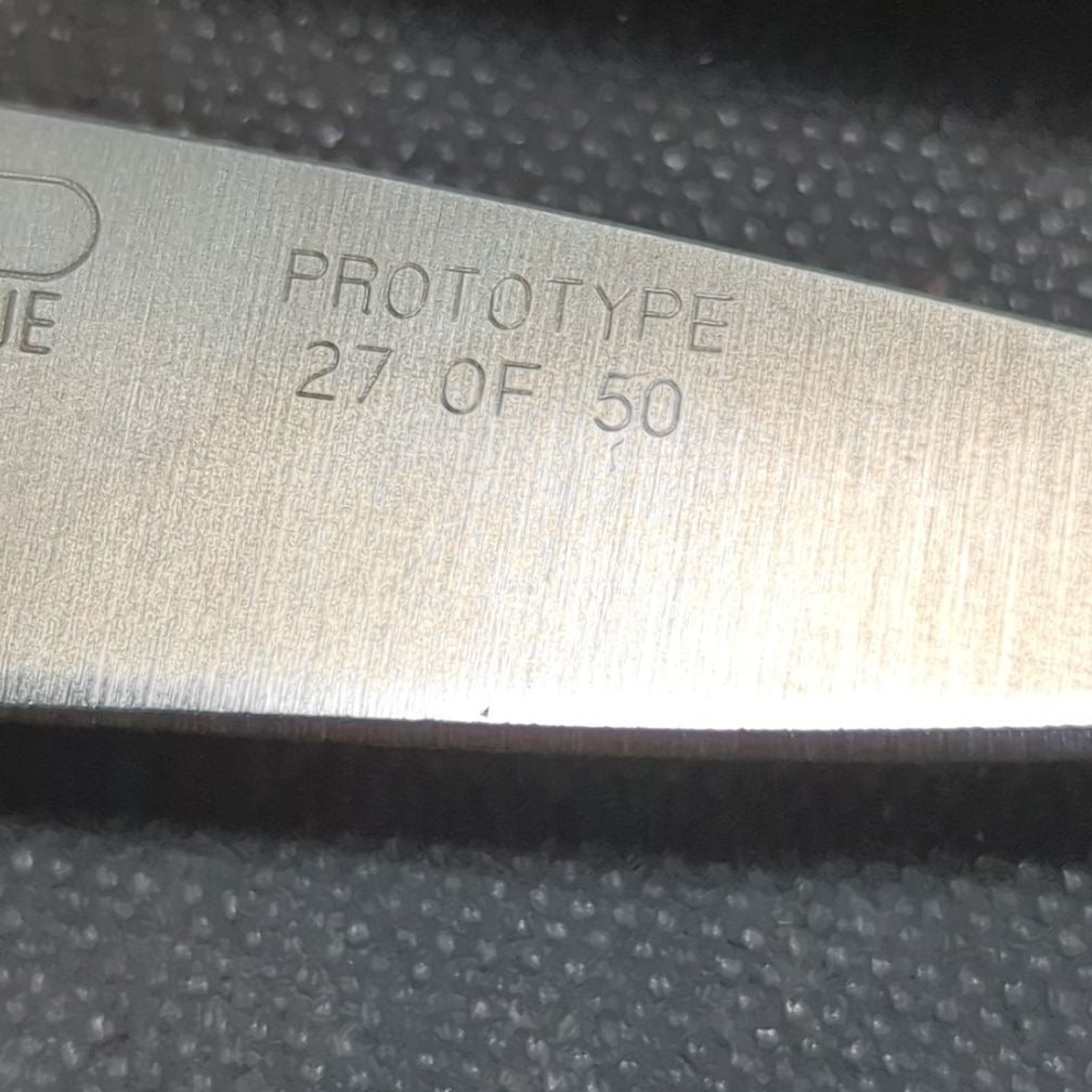 Benchmade Mel Pardue Design Folding Knife, ATS-34 Blade, Prototype 27 of 50