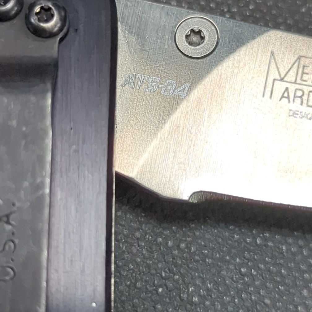 Benchmade Mel Pardue Design Folding Knife, ATS-34 Blade, Prototype 27 of 50