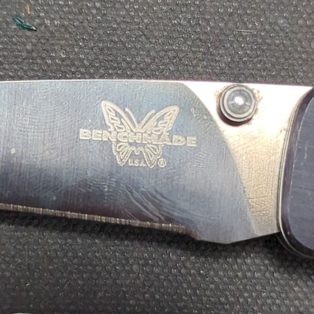 Benchmade Mel Pardue Design Folding Knife, ATS-34 Blade, Prototype 27 of 50
