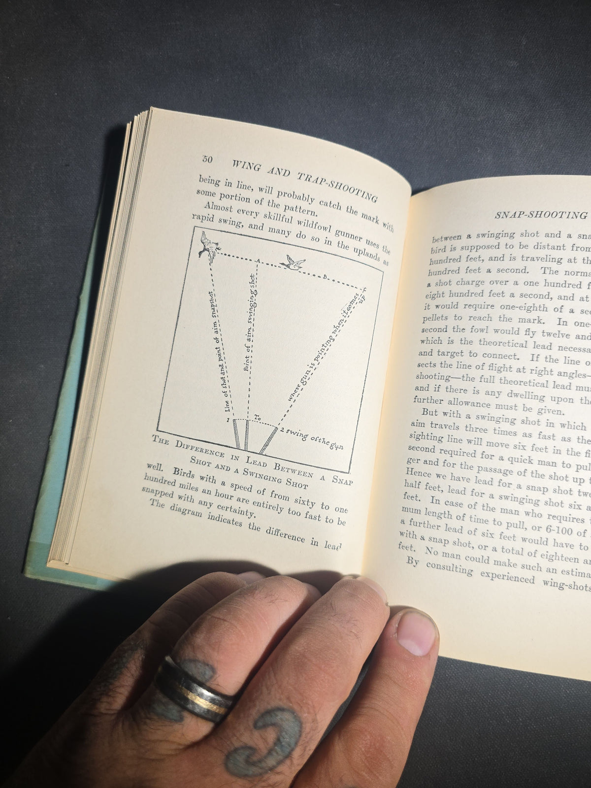 "Wing and Trap Shooting" Vintage Shotgun and Sporting Book by Capt. Charles Askins, Illustrated with Diagrams, Outing Handbooks Series, Published by The Macmillan Company, New York, 1939