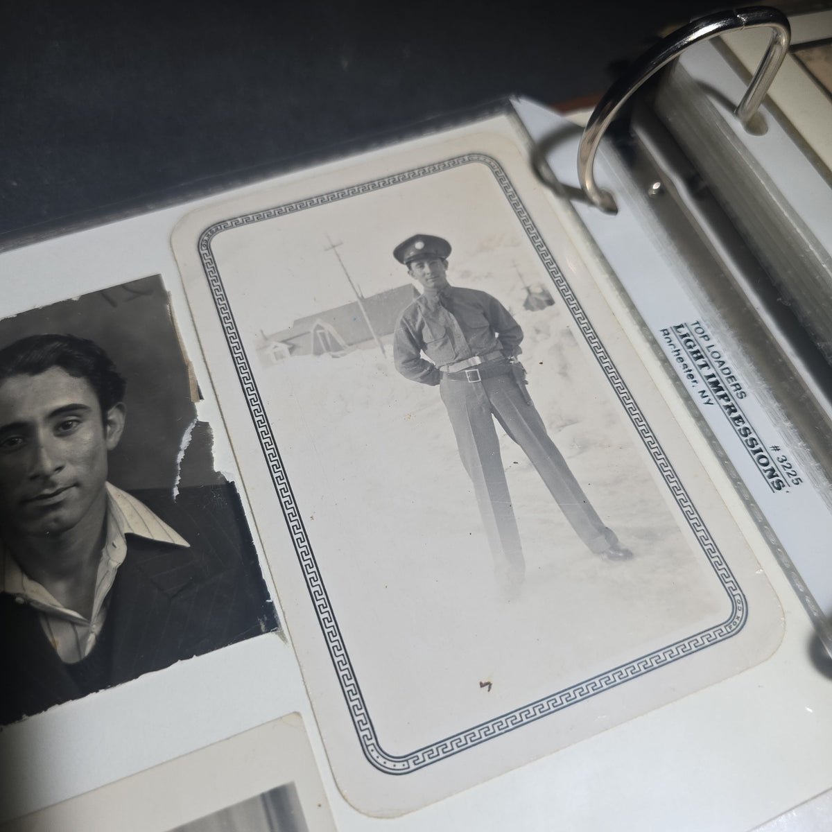 Vintage Mexican-American Family Photo Album and Scrapbook, Barron and Lira Families, Caldwell, Texas, Circa 1930s-1950s, Including Photographs, Marriage Certificate, Newspaper Clippings, and Ephemera