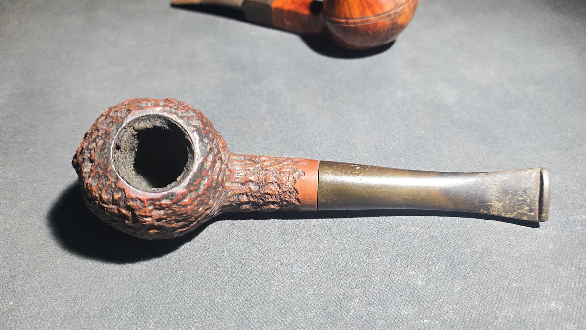 Trio of Vintage Briar Tobacco Smoking Pipes including Wyndham Imported Briar and La Strada