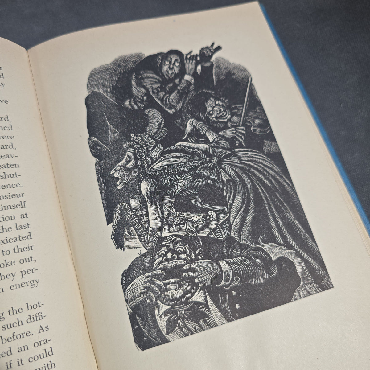 "Tales of Edgar Allan Poe" Vintage Illustrated Fiction Book by Edgar Allan Poe, Introduction by Hervey Allen, Wood Engravings by Fritz Eichenberg, Published by Random House, New York, 1944