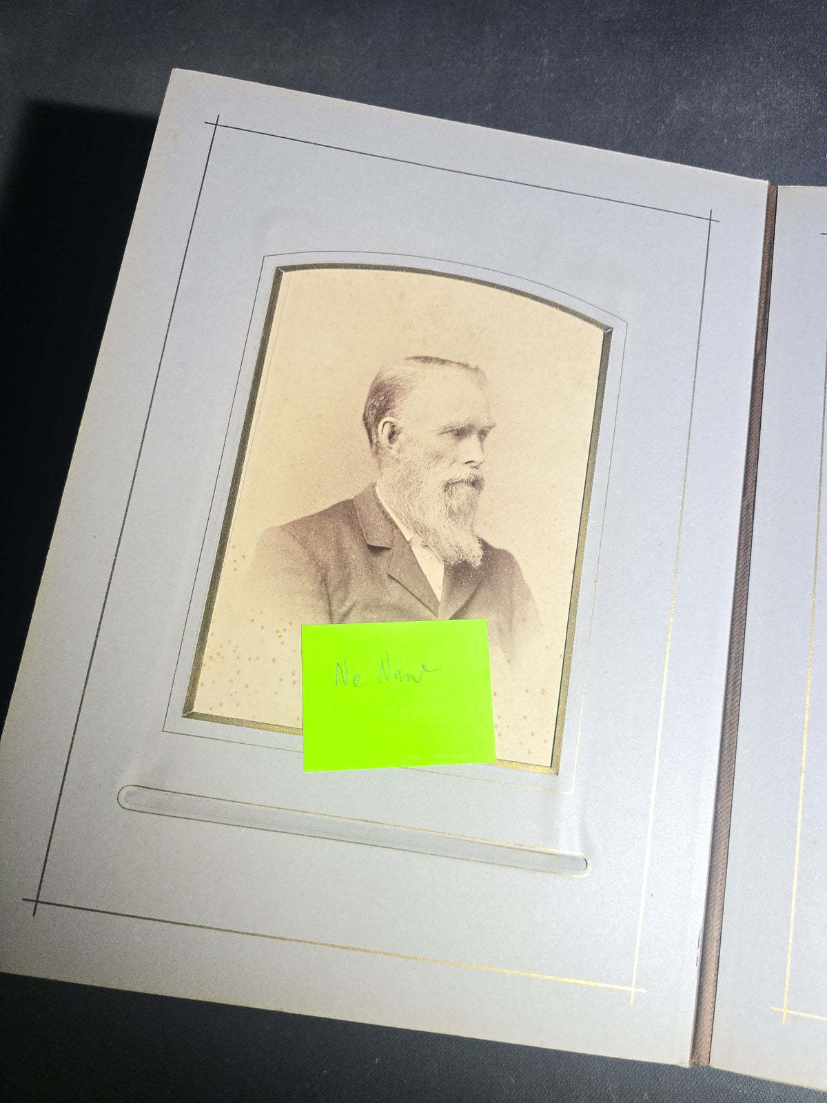 Antique Victorian Velvet Cover Photograph Album Containing Cabinet Card and C.D.V. Portraits, Mostly from Vermont, including Members of the Parker and Wight Families, Some Identified