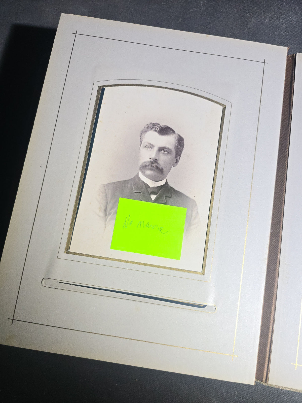 Antique Victorian Velvet Cover Photograph Album Containing Cabinet Card and C.D.V. Portraits, Mostly from Vermont, including Members of the Parker and Wight Families, Some Identified