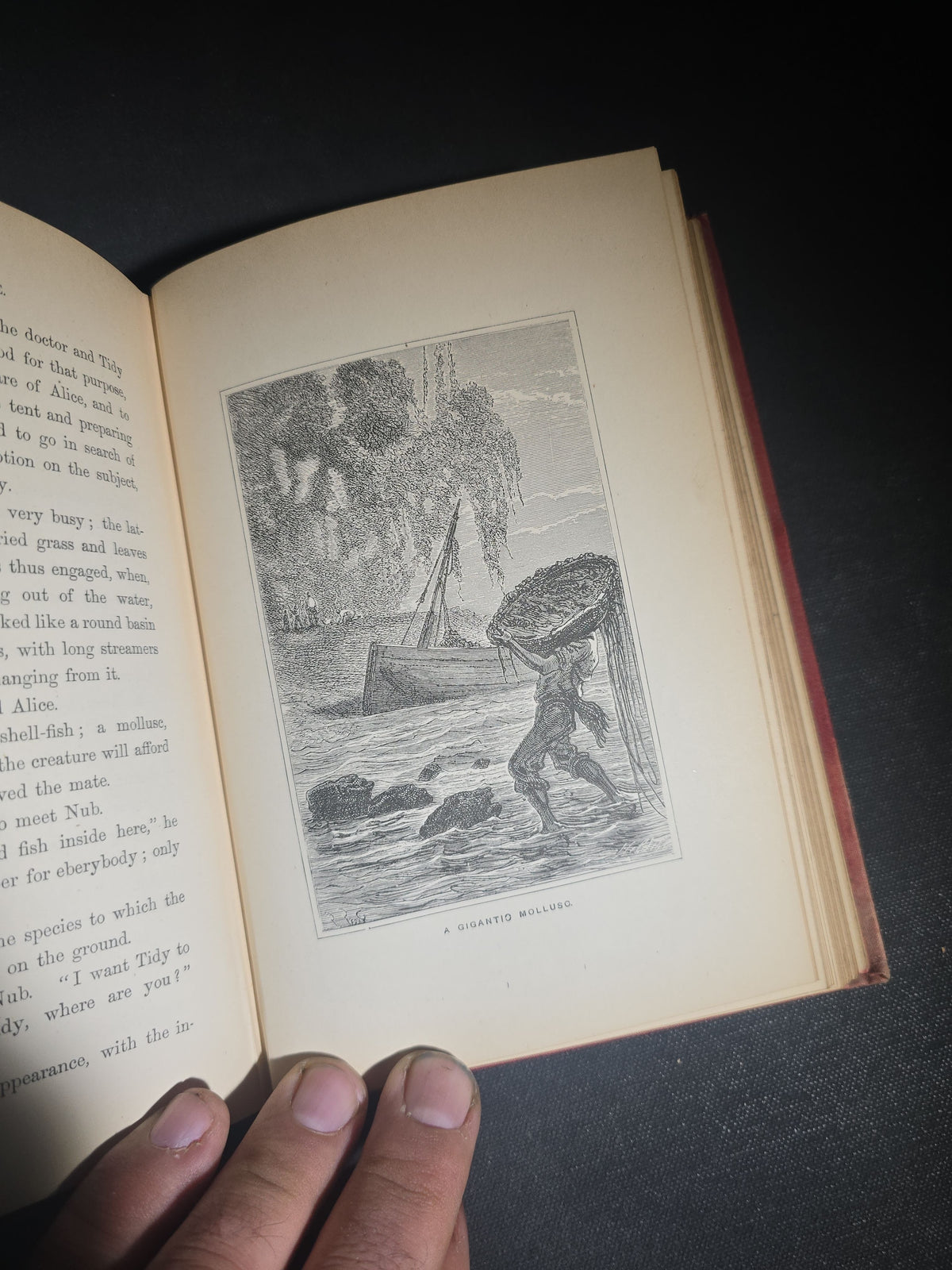 "The South Sea Whaler" Antique Whaling Adventure Book by W. H. G. Kingston, with 31 Engravings, Published by T. Nelson and Sons, London, 1892