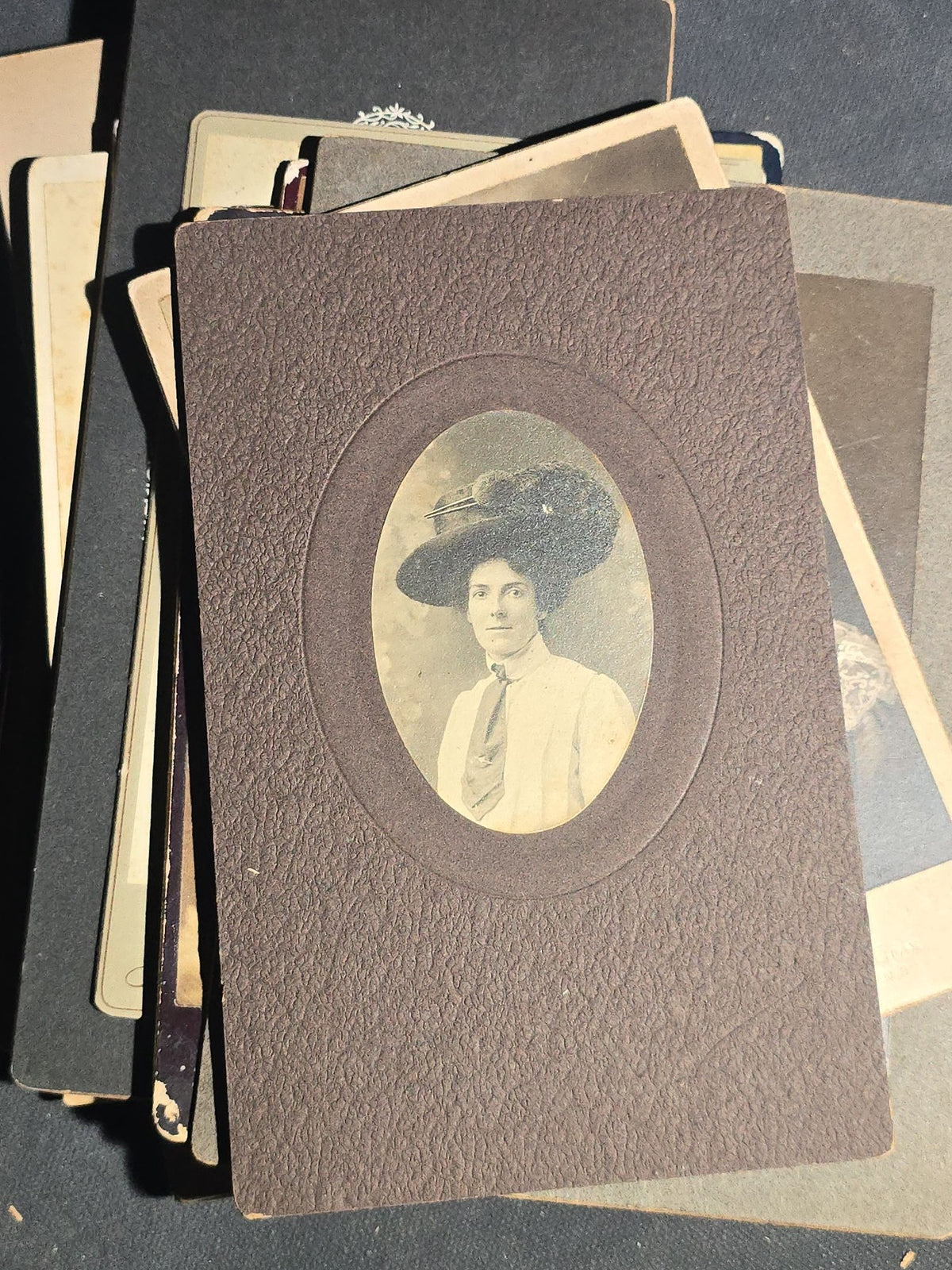 Grouping of 22 Antique Cabinet Card Photographs including Military Portraits, Clergy, Memorial Card, and Architectural Views, Photographed by Bayley & Murphy, Halifax, Nova Scotia and Others
