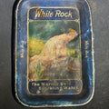 Lot 154 - Antique White Rock Sparkling Water Tin Lithograph Advertising Tip Tray with Psyche at Nature's Mirror After Paul Thumann, 6-1/8" W