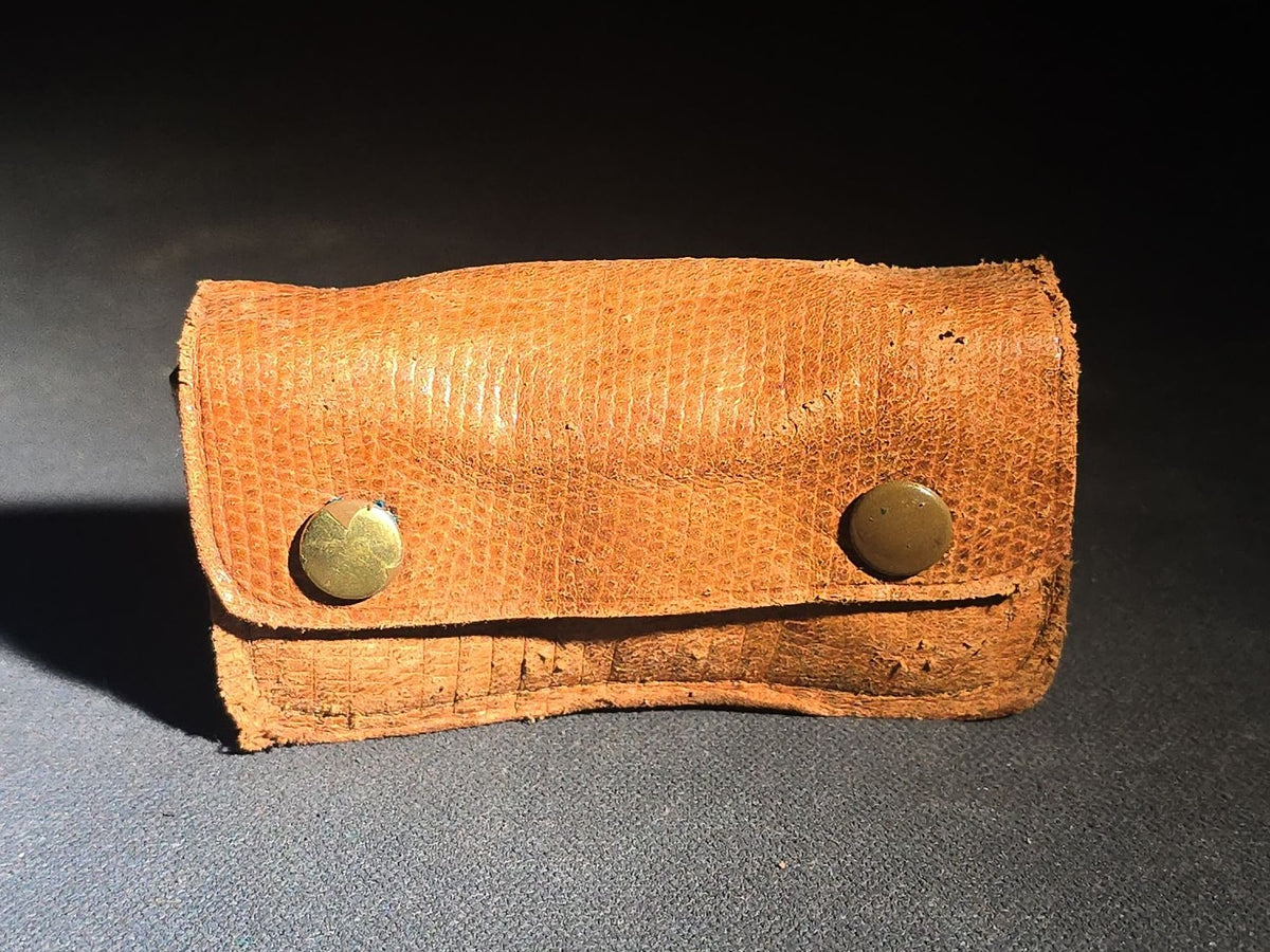 Antique Purple Mother-of-Pearl Opera Glasses with Leather Case, G. E. Pryor Opticien, 1 Bis Rue Auber, Paris