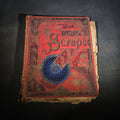 Lot 068 - Antique Victorian "Scraps" Scrapbook Album with Over 100 Chromolithograph Trade Cards, Die Cuts, Greeting Cards, and Prints Including Hires Root Beer, Great Atlantic & Pacific Tea Co., and Raphael Tuck & Sons, 11-1/2" W x 14-1/2" H